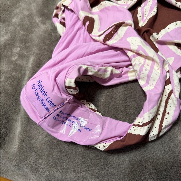 ✨ NWOT Anthropologie Side-Ruched One-Piece Swimsuit Sz 1X - Picture 7 of 8